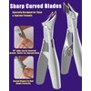 SZQHT Toenail Clippers for Thick & Ingrown Toenails, Heavy-Duty Nail