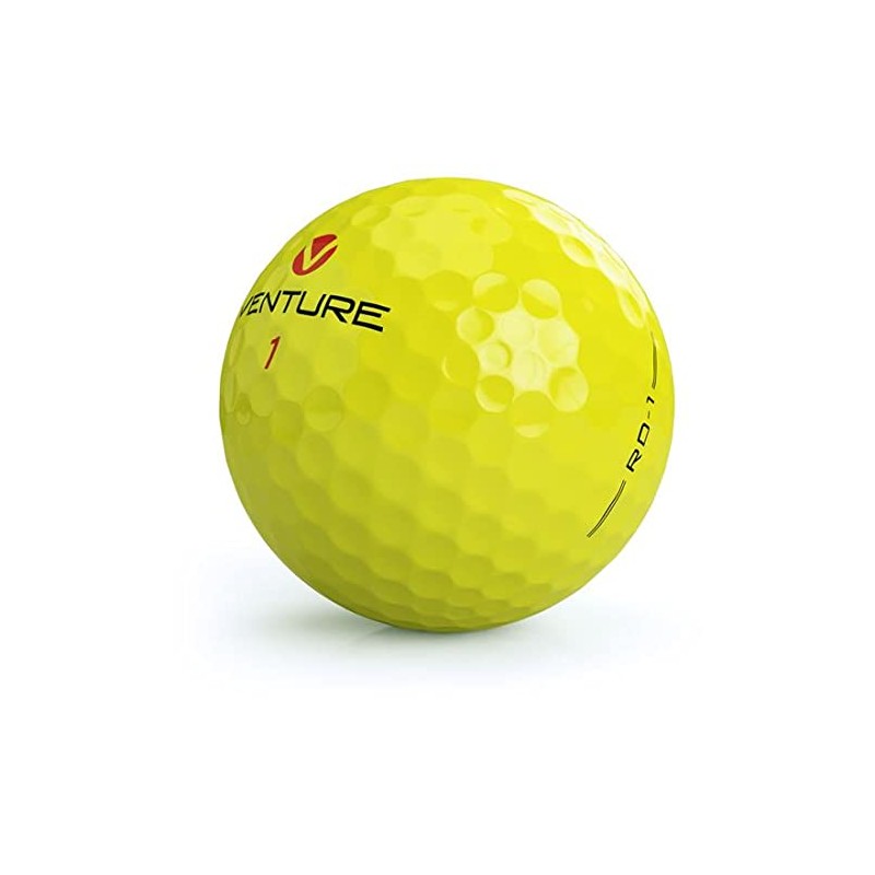 Venture Golf RD-1 Yellow Golf Balls