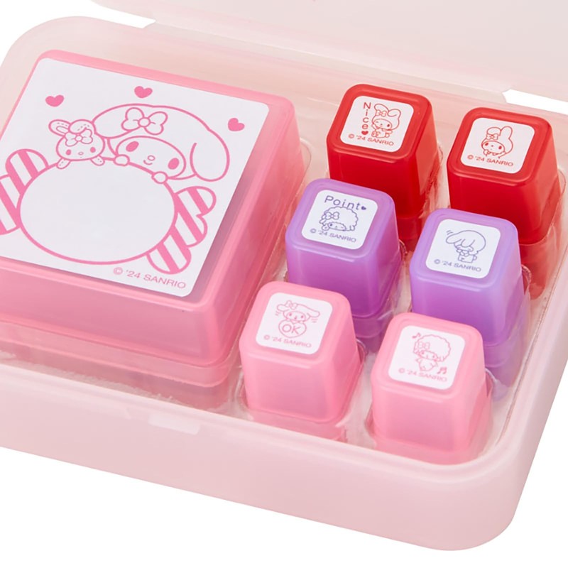 Sanrio 932663 My Melody Penetrating Stamp Set