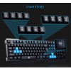 Keyboard Mouse Combos,Soke-Six Waterproof Multimedia 2.4GHz Wireless Gaming Keyboard with