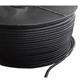 10 Meters, 3mm BLACK ELASTIC BUNGEE ROPE SHOCK CORD TIE DOWN HEAVY DUTY TARPAULIN SECURING SHOCK BUNGEE CORD