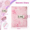 WeiAlico Secret Diary with Lock for Girls, 256 Pages Girls