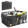 58L Car Trunk Organizer, Foldable SUV Organizer, Car Trunk Storage