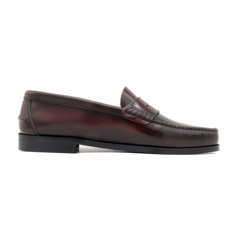 MARTTELY Men's Business Shoes Leather Sole Frame Stitched Premium Penny