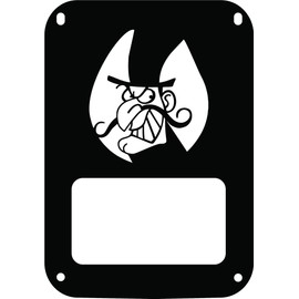 JeepTails Vintage Villain Tail lamp Light Covers Compatible with Jeep JK Wrangler - Black - Set of 2