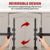 SILIENTWERK Cabinet Hardware Jig, Precision All Aluminum Alloy Accurate Fast
