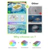 NIORSUN Floating Solar Pool Lights(2 Pack), IP68 Waterproof Solar Powered