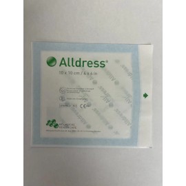 ALLDRESS MOLNLYCKE COMPOSITE DRESSING 10 x 10 cm. Ref 265324 Lot of 30