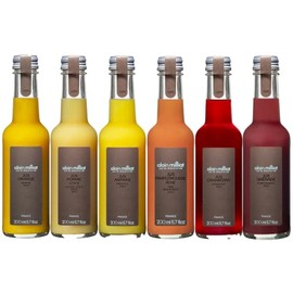 Alain Milliat-Juice Sample Six Pack, 6.8 Fl Oz (Six 200ml Glass Bottles)
