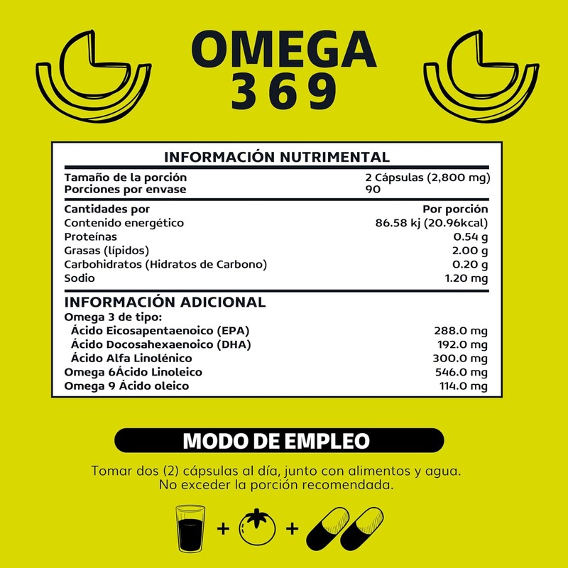 Beyond Vitamins High-Potency Omega 3 6 9 Supplement - DHA