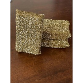 clipper mill 3 pack Gold All purpose cleaning scouring pads cleaning scrubbing pads