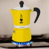 Bialetti Moka Express Rainbow (Yellow, 6 Cups)