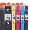 Ink Cartridge Set Large Capacity Clear Colorfast Printing Black Color