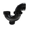 Lesso 1-1/2 Inch ABS P-Trap – HUB x HUB x