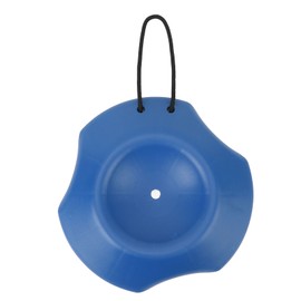 Trailer Wheel Dock Chock Sinking Into Mud Prevent Supports 4400lbs Tongue Stopper with Rope Handle for RV Camper Blue