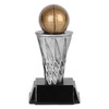 Basketball Trophy, World Class Tower - Engraved Basketball Award -