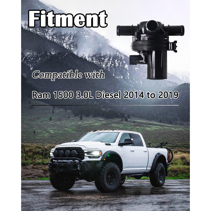 3 Way Heater Control Valve Compatible for 1500 3.0L 2014
