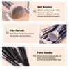 MAANGE Makeup Brushes Set 46 Pcs Makeup Tool Set Premium