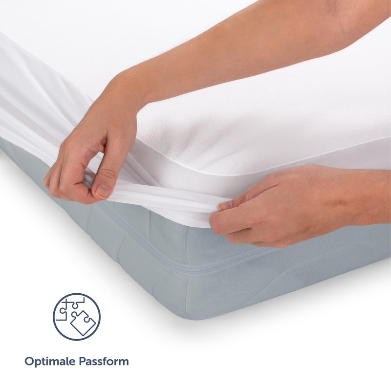 Blumtal Waterproof Mattress Protector, Oeko-Tex Certified, Breathable Mattress Topper, Tension