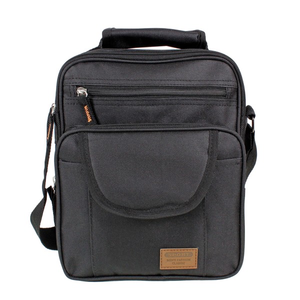AR BRAND EST. 2021 Mens Canvas Messenger Shoulder/Travel Utility Work