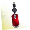 CAXUSD Ergonomic USB Mouse for Gaming Mini Portable Scroll Wheel