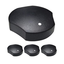 4 Pack 74009592 Burner Control Knobs Fit for Jenn-Air Whirlpool Kenmore KitchenAid Maytag Magic Chef Estate, Cooktop Knob Replace WP74009592 71003477 WPL74009592 WPLWP74009592