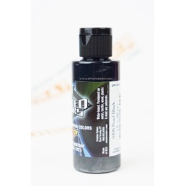 Wicked Colors Createx W300 Pearl Black 2oz. water-based universal airbrush paint. by SprayGunner