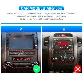 Camecho For Kia Sorento 2009-2012 Android 13 Car Stereo Radio GPS Navi Apple Carplay 64G