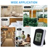 Urageuxy Digital Hygrometer Thermometer, Temperature Humidity Monitor with Fahrenheit Only,