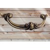 Universal Hardware Brass Drawer Handle Solid Vintage Cabinet Furniture Handles