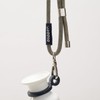 Dopper Cord Sandy Black - Adjustable Shoulder Strap Water Bottles