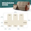 Ruaozz Waterproof Recliner Couch Covers 1-Piece Sofa Covers Washable Recliner
