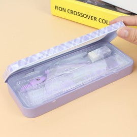 Danse Jupe 7 Pcs Math Geometry Kit Geometry Set with Compass, Set Squares, Ruler, Protractor, Eraser, Lead Refill