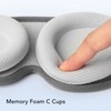 Light Blocking Eye Cover for Side Sleeper Zero Eye Pressure