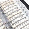WINGONEER 1%0805 SMD Resistor Aggregation Folder (0Ω-10MΩ) 170 Values x