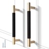 Guoharda 12 Pack 5 Inch 128 mm Knurled Cabinet Handles