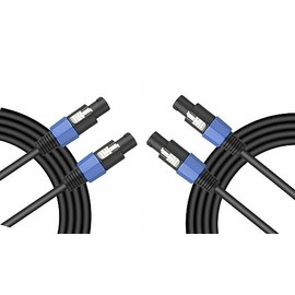 2 MR DJ CSMSM30 30 Feet Speakon Male to Speakon Male Speaker Cable