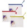 Snopake A5 Heavy Duty EVA Mesh Zippa-Bag [Pack of 3]