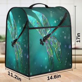 Kitchen Aid Mixer Cover Pretty Dragonfly Stand Mixer Cover Compatible With 5-8 Quart Tilt Head Washable Coffee Maker Dust Covers Durable Foldable Kitchen Aid Mixer Accessories