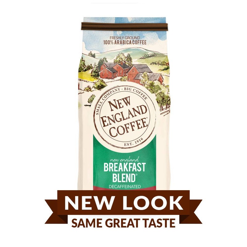 New England Coffee New England Breakfast Blend Decaffeinated Medium Roast