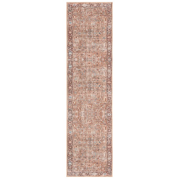 Home Dynamix Everwash Callaghan Edith Distressed Vintage Machine Washable Runner
