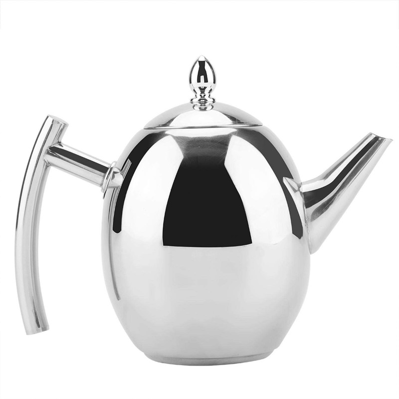 Marvellous Teapot,Stainless Steel Teapot Easy Pour Tea Kettle with Removable