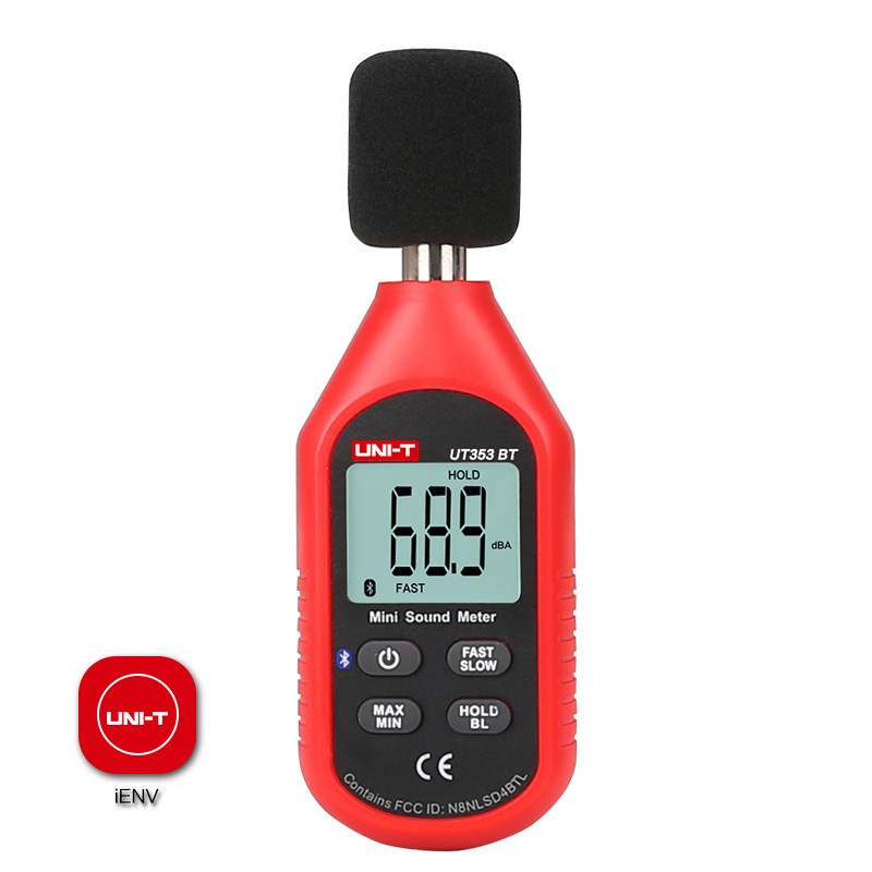 Unit UNI-T Digital Bluetooth Sound Level Meter Decibel Noise Tester