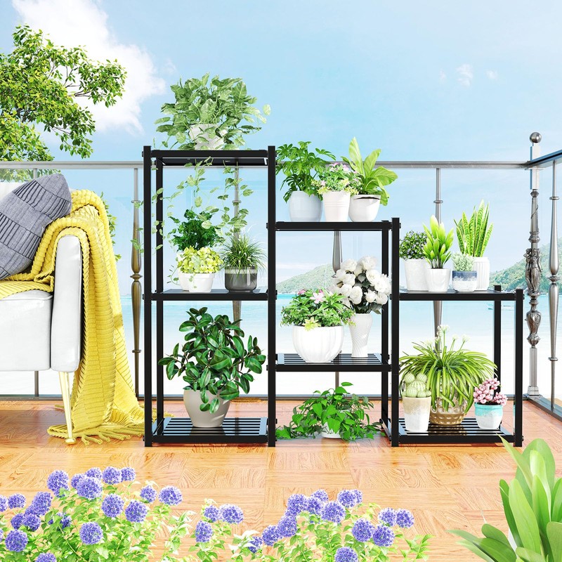 Simple Trending Plant Stand Indoor Outdoor, Heavy Duty Metal Waterproof