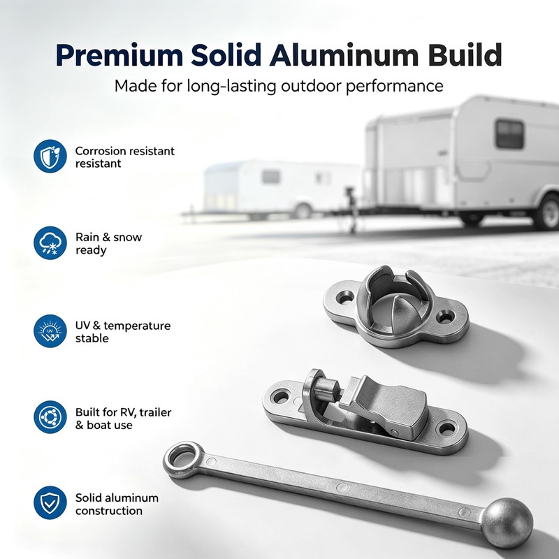 10 Inch Heavy Duty Trailer Door Holder & RV Door