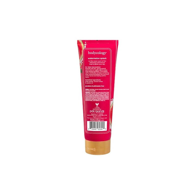 Bodycology Crema Corporal de Karité, Watermelon Splash, 8 oz