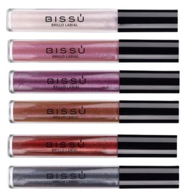Brillo Labial Con Glitter Bissú Nuevo Kit Todos los Tonos