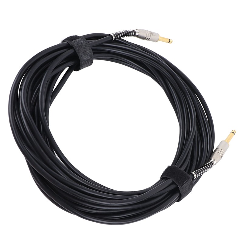 6.35mm Instrument Cable Noise Reduction Audio Device Connection Cable for