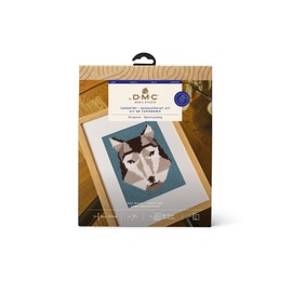 DMC - Geo Wolf by Quail Studio Tapestry Set Level Simple