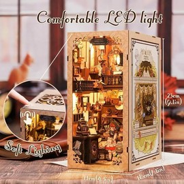 Wizardi Book Nook Miniature - Grandfather's Antique Store Roombox Kit